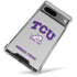 Texas Christian University Horned Frogs Logo Print Google Pixel 8 Clear Case